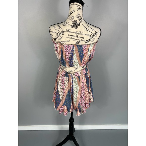 Cabbage patch tube top and high waisted shorts set - Picture 2 of 9